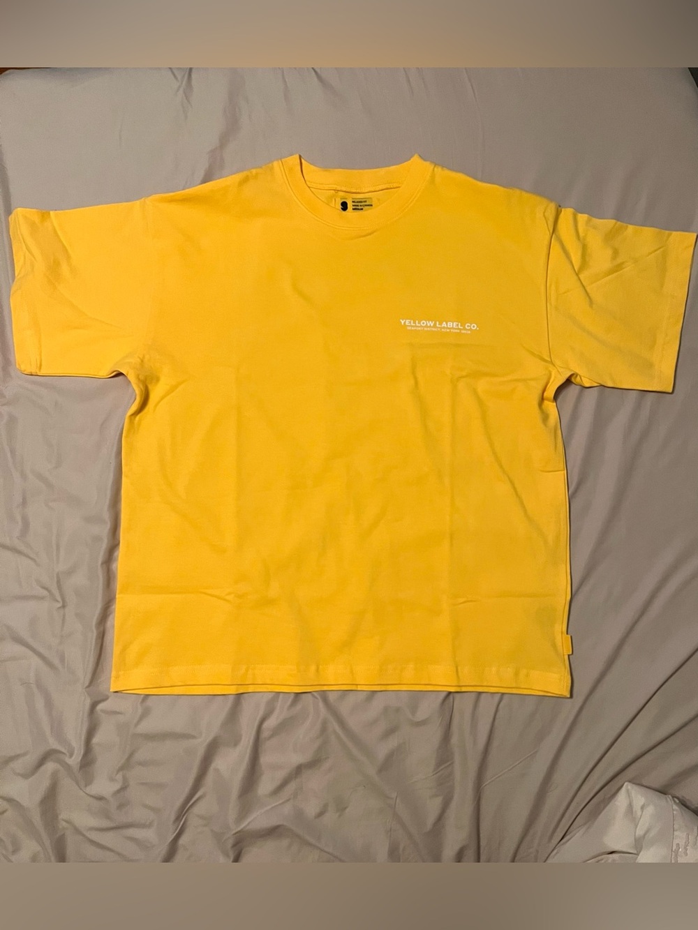 Yellow Label Co. Men’s Bright Yellow Graphic Tee